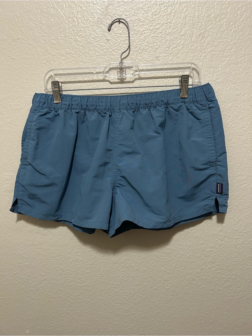 Patagonia Barely Baggies Shorts Blue Size Large Gorpcore Outdoor